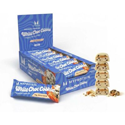Myprotein Bar - 12Bars - White Choc Cookie Myprotein Bar - 12Bars - White Choc Cookie