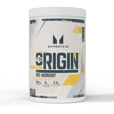 MyProtein Origin Pre-Workout - 30servings - Sour Lemonade MyProtein Origin Pre-Workout - 30servings - Sour Lemonade