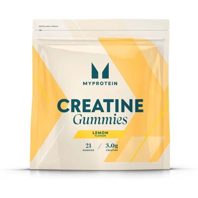 MyProtein Creatine Gummies - 21 GUMMIES - 7servings - Lemon MyProtein Creatine Gummies - 21 GUMMIES - 7servings - Lemon
