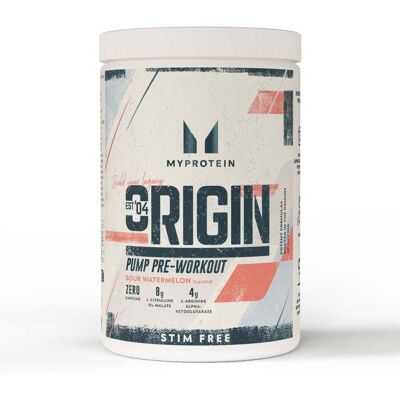 MyProtein Origin Stim-Free Pre-Workout - 600G - 30servings - Sour Watermelon MyProtein Origin Stim-Free Pre-Workout - 600G - 30servings - Sour Watermelon