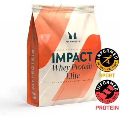 MyProtein Impact Whey Protein Elite - 1kg - Natural Chocolate (Informed Sport) MyProtein Impact Whey Protein Elite - 1kg - Natural Chocolate (Informed Sport)
