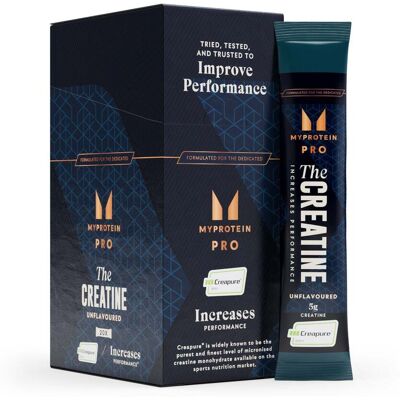 MyProtein THE Creatine (Creapure) Portionspåsar - 20 x 6.8g - Unflavoured MyProtein THE Creatine (Creapure) Portionspåsar - 20 x 6.8g - Unflavoured