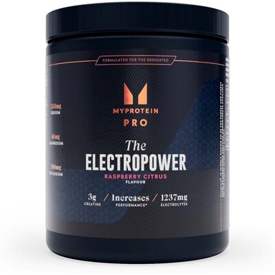 MyProtein THE Electropower Kreatin & Elektrolyter - 30servings - Raspberry Citrus MyProtein THE Electropower Kreatin & Elektrolyter - 30servings - Raspberry Citrus
