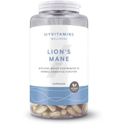 MyProtein Lion's Mane Capsules - 60 Capsules, 30servings - Unflavoured MyProtein Lion's Mane Capsules - 60 Capsules, 30servings - Unflavoured