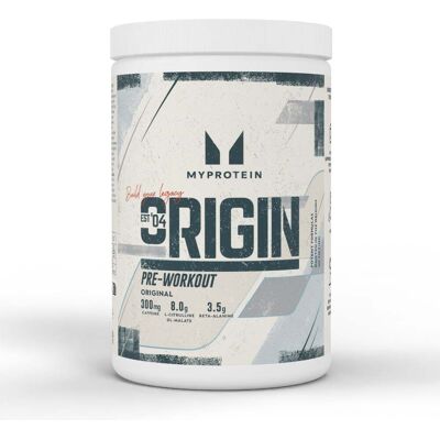 MyProtein Origin Pre-Workout - 600G - 30servings - White (Original) MyProtein Origin Pre-Workout - 600G - 30servings - White (Original)