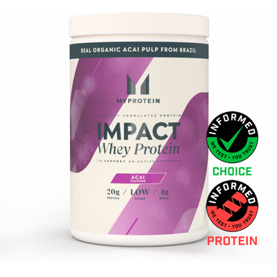 Myprotein Impact Whey Protein - 600G - 20servings - Acai Myprotein Impact Whey Protein - 600G - 20servings - Acai