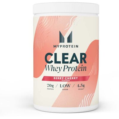 MyProtein Clear Whey Isolate - 910g - 35servings - Berry Cherry MyProtein Clear Whey Isolate - 910g - 35servings - Berry Cherry