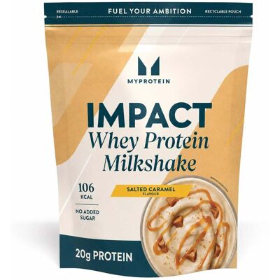 MyProtein Impact Whey Protein Milkshake - 870G - 30servings - Ny - Salted Caramel MyProtein Impact Whey Protein Milkshake - 870G - 30servings - Ny - Salted Caramel