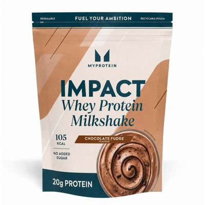 MyProtein Impact Whey Protein Milkshake - 4500g - 150servings - Chocolate Fudge MyProtein Impact Whey Protein Milkshake - 4500g - 150servings - Chocolate Fudge