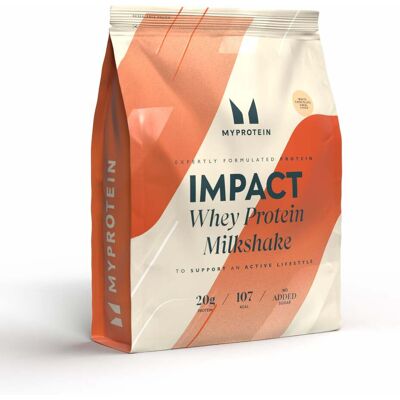 MyProtein Impact Whey Protein Milkshake - 2610g - 90servings - White Chocolate Swirl MyProtein Impact Whey Protein Milkshake - 2610g - 90servings - White Chocolate Swirl