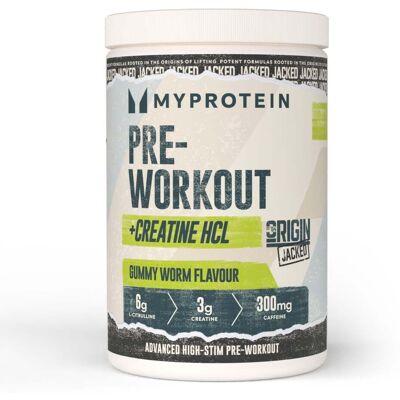 MyProtein Origin Jacked Pre-Workout - 25servings - Gummy Worm MyProtein Origin Jacked Pre-Workout - 25servings - Gummy Worm