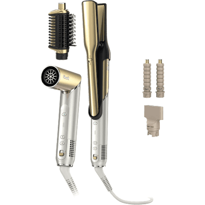 Shark Glam Straight & Waves multistyler i Guld HD6041SEU av SharkNinja Shark Glam Straight & Waves multistyler i Guld HD6041SEU av SharkNinja