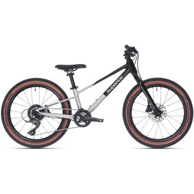 Superior TEAM 20 bike Gloss Brushed Alu / Rainbow Black 9.0" vel. 9´´ Superior TEAM 20 bike Gloss Brushed Alu / Rainbow Black 9.0" vel. 9´´