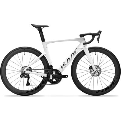 Isaac Meson 105 Di2 road bike Mineral White size M Isaac Meson 105 Di2 road bike Mineral White size M