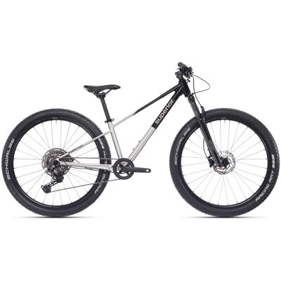 Superior TEAM 27.3 children's bike Gloss Brushed Alu / Rainbow Black size S Superior TEAM 27.3 children's bike Gloss Brushed Alu / Rainbow Black size S