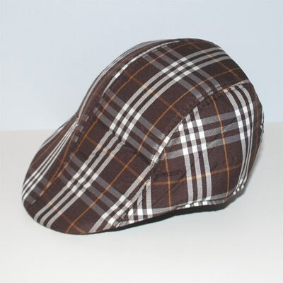 Slipskungen Keps PLAID brun Slipskungen Keps PLAID brun