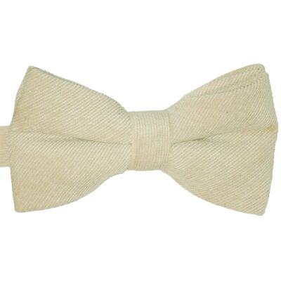 Slipskungen Fluga i sammet Beige Slipskungen Fluga i sammet Beige