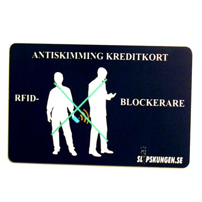 Slipskungen Antiskimming Kreditkort Slipskungen Antiskimming Kreditkort