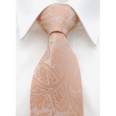 Slipskungen Slips 85 mm Paisley Aprikos Slipskungen Slips 85 mm Paisley Aprikos