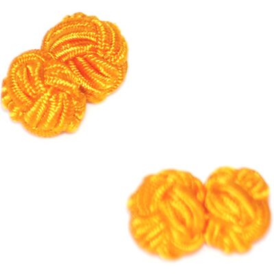 Slipskungen Manschettknopar rund orange Slipskungen Manschettknopar rund orange