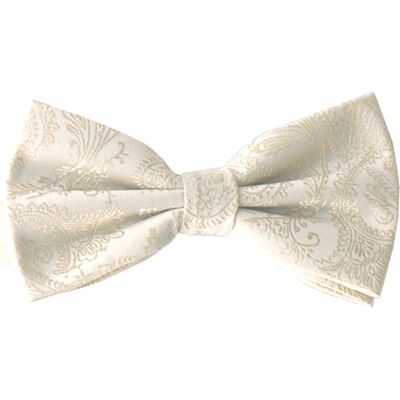 Slipskungen Knuten fluga Paisley Ivory Slipskungen Knuten fluga Paisley Ivory