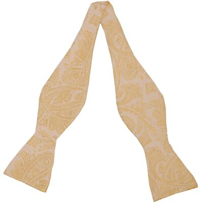 Slipskungen Oknuten fluga Paisley Guld Slipskungen Oknuten fluga Paisley Guld