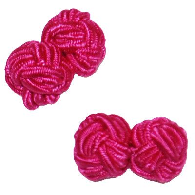 Slipskungen Manschettknopar rund cerise Slipskungen Manschettknopar rund cerise
