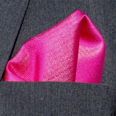 Slipskungen Bröstnäsduk cerise vävd Slipskungen Bröstnäsduk cerise vävd