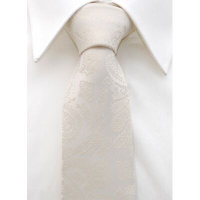Slipskungen Slips 60 mm Paisley Ivory Slipskungen Slips 60 mm Paisley Ivory