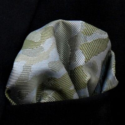 Slipskungen Bröstnäsduk Camo Grön-grå Slipskungen Bröstnäsduk Camo Grön-grå