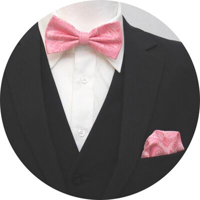 Slipskungen Flugset Paisley Rosa Slipskungen Flugset Paisley Rosa