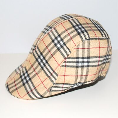 Slipskungen Keps PLAID beige Slipskungen Keps PLAID beige