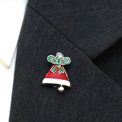 Slipskungen Kavajnål Julklocka Slipskungen Kavajnål Julklocka