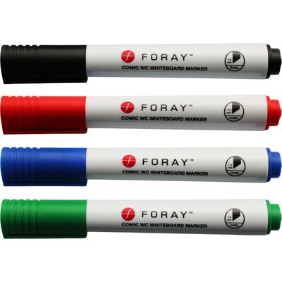 Niceday Whiteboard-penna snedskuren 4 st/set Niceday Whiteboard-penna snedskuren 4 st/set