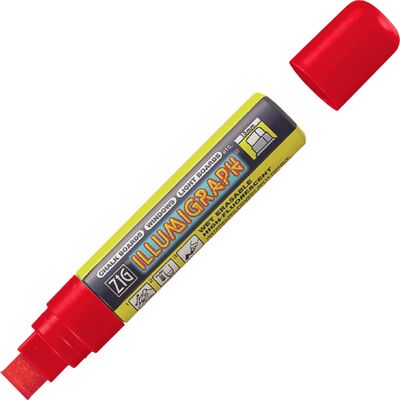 Märkpenna ZIG Illumigraph PMA-720 15 mm Röd Märkpenna ZIG Illumigraph PMA-720 15 mm Röd