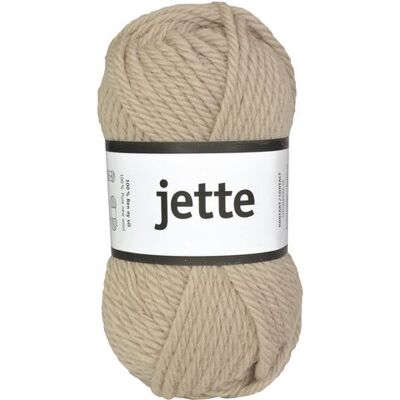 Järbo GARN Ullgarn Jette 50g beige Järbo GARN Ullgarn Jette 50g beige