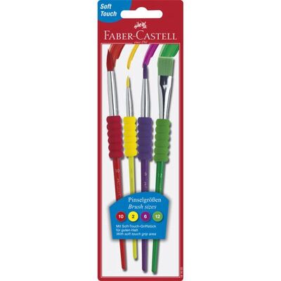 Faber-Castell Flerfärgs Penselsats - Målarsätt Faber-Castell Flerfärgs Penselsats - Målarsätt