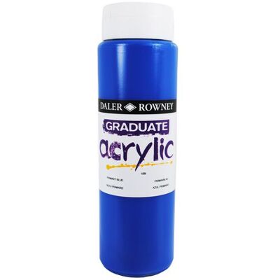 DALER-ROWNEY Akrylfärg 500 ml blå DALER-ROWNEY Akrylfärg 500 ml blå
