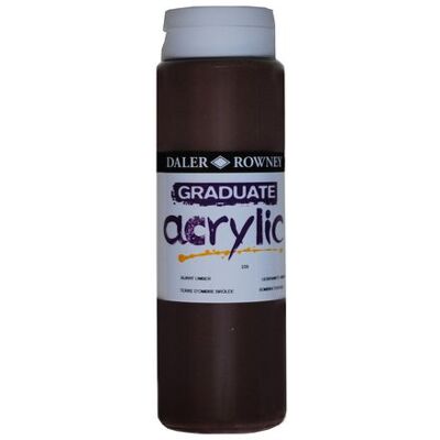 DALER-ROWNEY Akrylfärg 500 ml brun DALER-ROWNEY Akrylfärg 500 ml brun