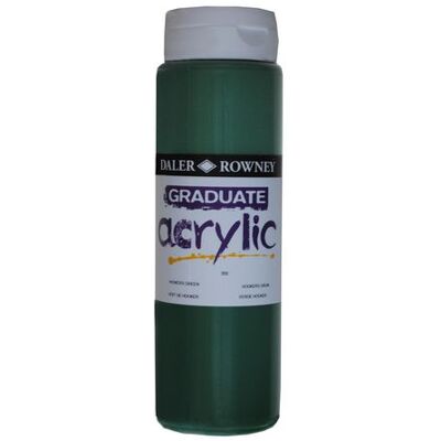 DALER-ROWNEY Akrylfärg 500 ml mörkgrön DALER-ROWNEY Akrylfärg 500 ml mörkgrön