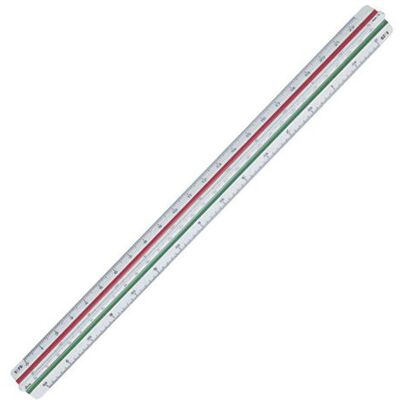 Staedtler Mars Skallinjal STAEDTLER skalor 1:20-100 Staedtler Mars Skallinjal STAEDTLER skalor 1:20-100