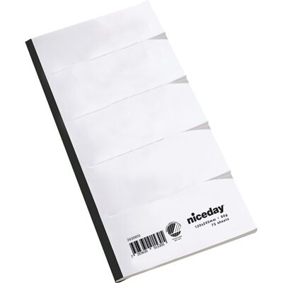 Niceday Flikblock 5-del 120x245mm 75blad Niceday Flikblock 5-del 120x245mm 75blad