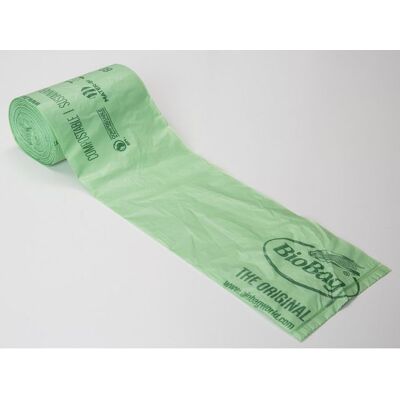 Plastsäck BIOBAG 60L 30my grön 20/rl Plastsäck BIOBAG 60L 30my grön 20/rl