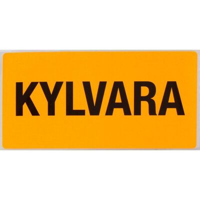 NO BRAND Varningsetikett Kylvara 500/rl NO BRAND Varningsetikett Kylvara 500/rl