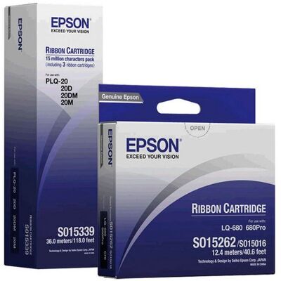 Färgband EPSON C13S015637 svart Färgband EPSON C13S015637 svart