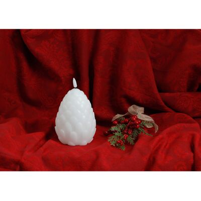 Festive LED-ljus Kotte 13cm, vit Festive LED-ljus Kotte 13cm, vit