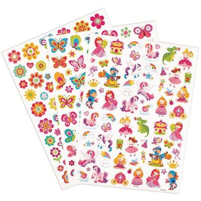 PLAYBOX Stickers sagor, fjärilar och blommor PLAYBOX Stickers sagor, fjärilar och blommor