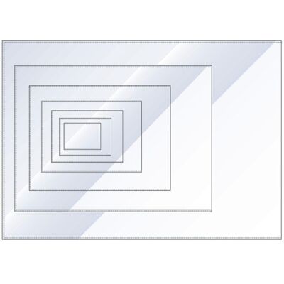 NO BRAND Plastfodral präglad 0,17mm A2 NO BRAND Plastfodral präglad 0,17mm A2
