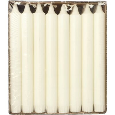 Papstar Kronljus 20 cm Stearin vit 24-pack Papstar Kronljus 20 cm Stearin vit 24-pack