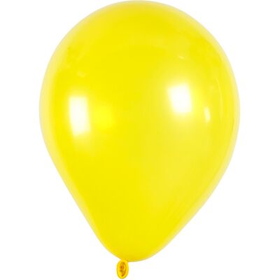 Creativ Co Ballonger runda 23 cm 10/fp Gul Creativ Co Ballonger runda 23 cm 10/fp Gul